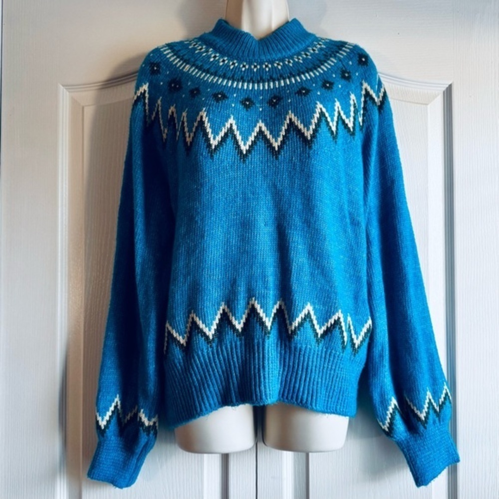 Who What Wear Fair Aisle Sweater - Picture 2 of 8